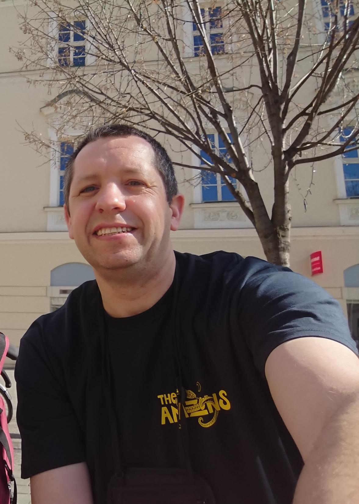 Andrew Mason in Brno